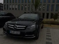 Gebraucht Mercedes C180 AMG 156 PS (114 kW) 2012 Schwarz Coupé