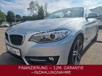 Gebraucht BMW 218 Sport Line 150 PS (110 kW) 2017 Silber Cabrio