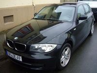 Gebraucht BMW 116 122 PS (89 kW) 2010 Schwarz Kleinwagen