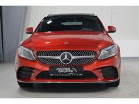 Gebraucht Mercedes C220 AMG line 194 PS (142 kW) 2021 Rot Kombi
