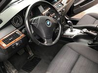 Gebraucht BMW 520 177 PS (130 kW) 2008 Schwarz Limousine
