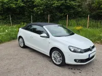 Brugt VW Golf Cabriolet 160 HK (117 kW) 2014 Hvid Cabriolet