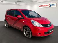 Gebraucht Nissan Note Acenta 88 PS (64 kW) 2009 Rot Kleinwagen