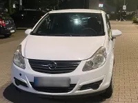 Gebraucht Opel Corsa 64 PS (47 kW) 2009 Weiß Kleinwagen