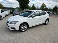Używany Seat Leon Style 116 KM (85 kW) 2017 Biały Sedan/Limuzyna