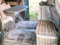 Gebraucht Mercedes V220 2000 Grün Van / Kleinbus