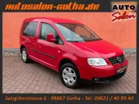 Gebraucht VW Caddy Life 102 PS (75 kW) 2009 Rot Van / Kleinbus