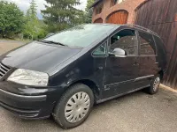 Gebraucht VW Sharan Trendline 116 PS (85 kW) 2007 Schwarz Van / Kleinbus