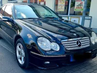 Gebraucht Mercedes C160 122 PS (89 kW) 2006 Schwarz Coupé