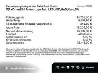 Używany BMW X3 Advantage 326 KM (239 kW) 2021 Niebieski SUV