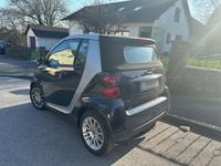 Gebraucht Smart ForTwo Cabrio Basis 71 PS (52 kW) 2008 Schwarz Cabrio