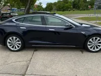 Gebraucht Tesla Model S 309 kW (421 PS) 2014 Blau Kleinwagen