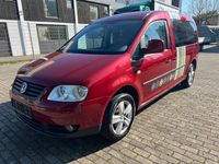 Gebraucht VW Caddy Maxi Life Life 109 PS (80 kW) 2010 Rot Van / Kleinbus