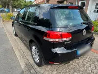 Gebraucht VW Golf VI 122 PS (89 kW) 2010 Schwarz Kleinwagen