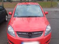 Gebraucht Opel Zafira Eco 2013 Rot Van / Kleinbus