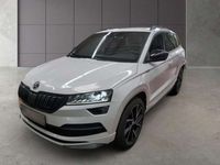 gebraucht Skoda Karoq 2.0 TSI DSG 4M SPORTLINE LED LM19 AHK