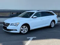 Używany Skoda Superb 150 KM (110 kW) 2017 Biały Sedan/Limuzyna
