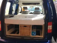 Używany VW Caddy Style 80 KM (58 kW) 2008 Niebieski Minivan