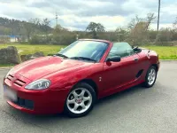 Second-hand MG TF 116 CP (85 kW) 2005 Roșu Cabrio