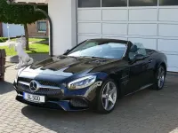 Gebraucht Mercedes SL500 AMG 455 PS (334 kW) 2019 Obsidianschwarzmet. Cabrio