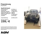 Gebraucht Audi A4 Advanced 163 PS (119 kW) 2021 Mythosschwarz metallic Kombi