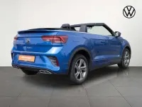 Gebraucht VW T-Roc R-line 150 PS (110 kW) 2023 Ravennablau metallic/schwarz SUV