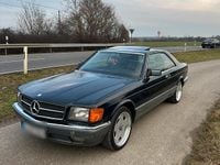 Usata Mercedes 500 252 CV (185 kW) 1987 Nero Coupé