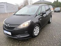 Gebraucht Opel Zafira Edition 140 PS (102 kW) 2018 Schwarz Van / Kleinbus