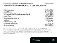 Gebraucht BMW X2 M Sport 190 PS (139 kW) 2023 Black sapphire (schwarz) SUV