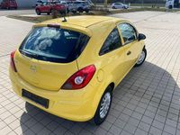 Gebraucht Opel Corsa Selection 80 PS (58 kW) 2009 Gelb Kleinwagen