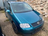 Gebraucht VW Touran 115 PS (84 kW) 2003 Blau Van / Kleinbus