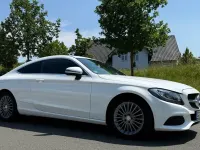 Gebraucht Mercedes C200 184 PS (135 kW) 2016 Weiß Coupé