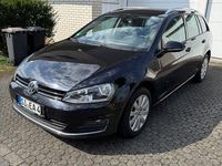 Gebraucht VW Golf VII LOUNGE 110 PS (80 kW) 2015 Schwarz Kombi