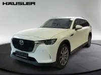Gebraucht Mazda CX-80 Exclusive-Line 254 PS (186 kW) 2024 Arctic white SUV