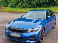 Gebraucht BMW 320e 190 PS (139 kW) 2020 Blau Kombi