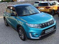 Gebraucht Suzuki Vitara Comfort 116 PS (85 kW) 2022 Atlantis turquoise/cosmic blac SUV