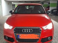 Brugt Audi A1 Attraction 90 HK (66 kW) 2014 Rød Hatchback