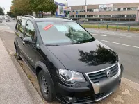 Gebraucht VW Touran Cross 140 PS (102 kW) 2009 Schwarz Van / Kleinbus