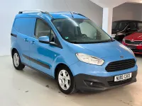 Gebraucht Ford Transit 101 PS (74 kW) 2014 Blau Van / Kleinbus