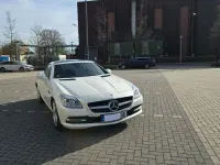 Gebraucht Mercedes SLK200 184 PS (135 kW) 2013 Weiß Cabrio