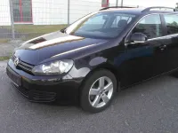 Gebraucht VW Golf VI Comfortline 122 PS (89 kW) 2010 Schwarz Kombi
