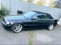 Gebraucht BMW 323 Cabriolet 170 PS (125 kW) 2000 Schwarz Cabrio