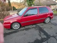 Gebraucht VW Golf III 90 PS (66 kW) 1996 Rot Kleinwagen