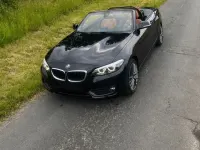 Gebraucht BMW 218 136 PS (100 kW) 2018 Schwarz Cabrio