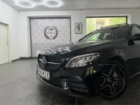 Gebraucht Mercedes C200 AMG 333 PS (244 kW) 2018 Schwarz/baltic black Kombi