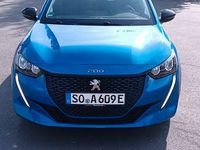 Gebraucht Peugeot e-208 Allure+ 100 kW (136 PS) 2021 Blau Kleinwagen