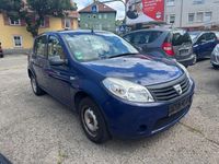 Gebraucht Dacia Sandero Basis 75 PS (55 kW) 2009 Blau Kleinwagen