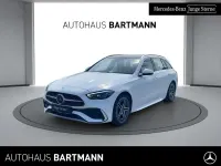 Gebraucht Mercedes C200 AMG 204 PS (150 kW) 2022 Polarweiß Kombi