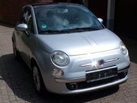 Gebraucht Fiat 500 Lounge 101 PS (74 kW) 2009 Silber Cabrio