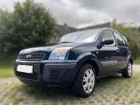 Gebraucht Ford Fusion Style 80 PS (58 kW) 2008 Blau Kleinwagen